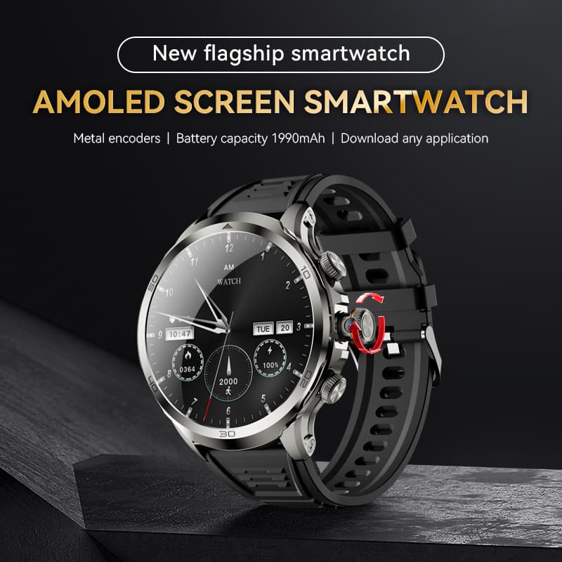 Cross-Border Hot-Selling Product H19 Watch Smartwatch with 4g Sim Card, Full Network Compatibility, Rotating Camera, and Independent App
