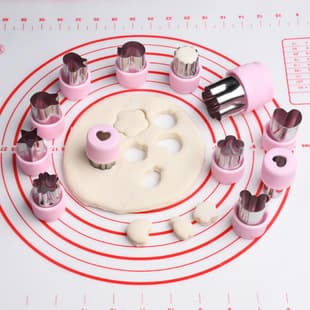 Baby Food Tool Household Press Flower Infant Small Wonton Dumpling Skin Cookie Dough Flower Mold Butterfly Noodle Mold