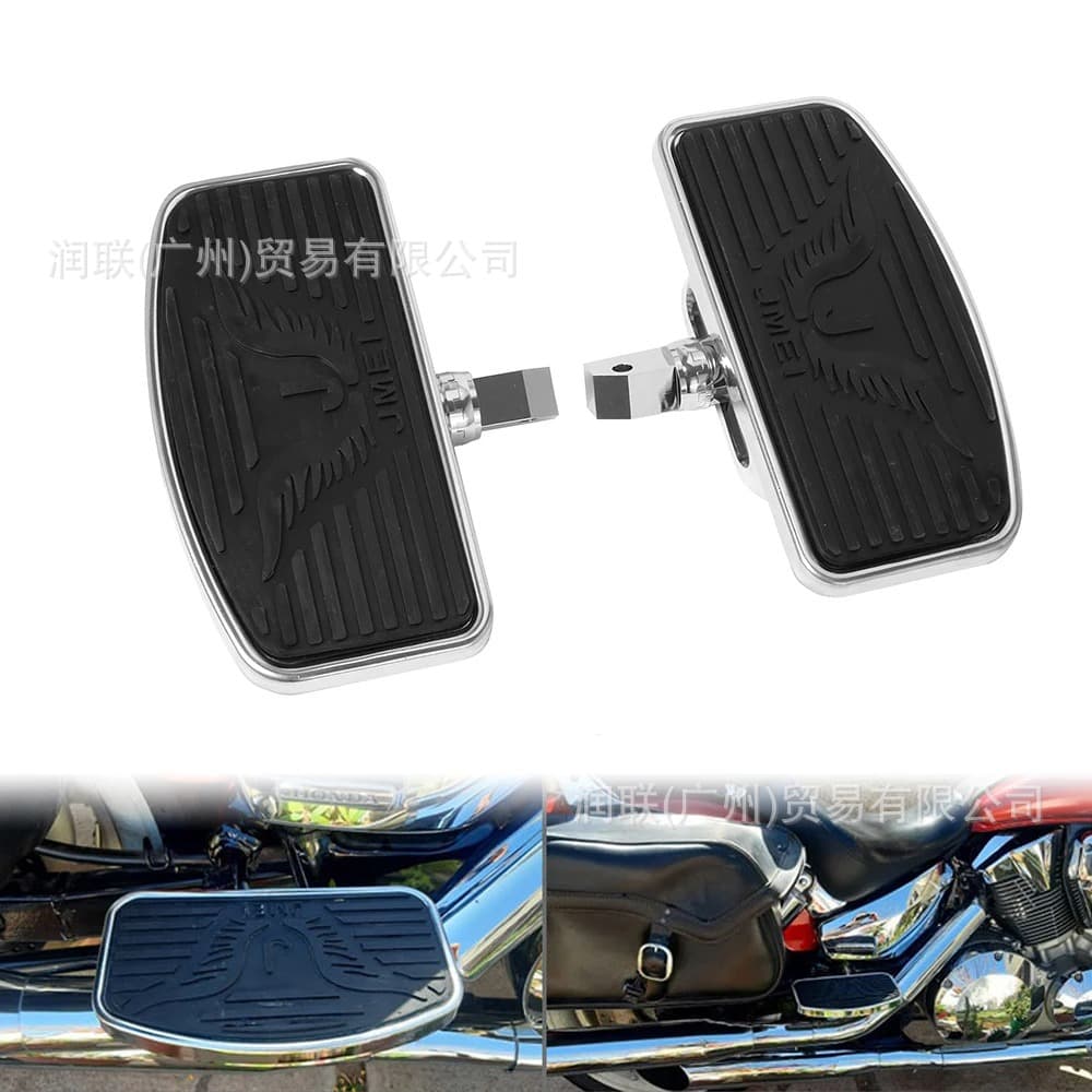 Motorcycle Foot Pegs Pedals VTX1300 VTX1800 VT750 04-12 Suzuki Metal