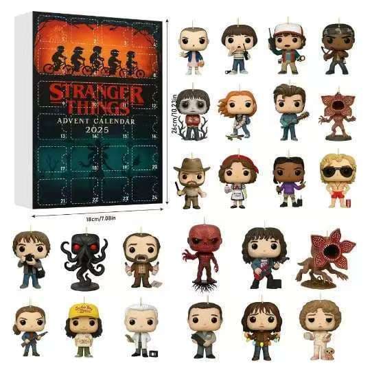 Cross-border 2026 new product Stranger Things Stranger Things 24-piece set blind box acrylic pendant decoration
