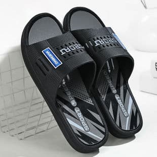 New Men's Slippers Trendy Korean Style Home High-end Slip-resistant Quiet Soft Sole Summer Outdoor Thick Sole Casual Slippers for Men