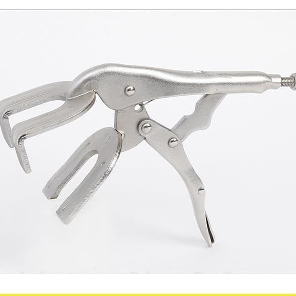 Multi-functional Heavy-duty Pipe Welding Locking Pliers Extra Thick 11-inch Aligned 9-inch Industrial Clamp Fixed Welding Clamp