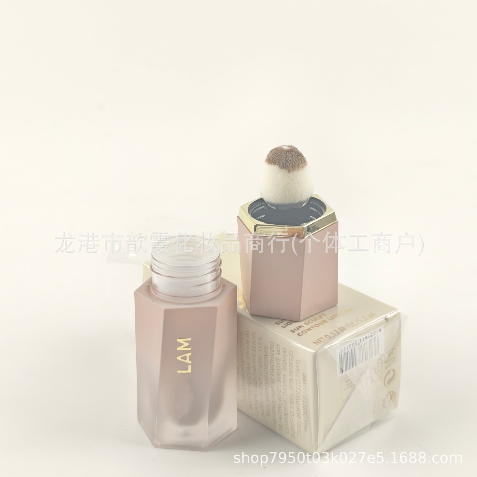 Cross-border SHEGLAM Liquid Blush Matte Contour Cream Pink Moisturizing Easy to Blend Little Monkey Blush Liquid