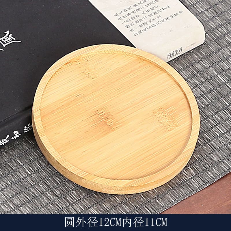 Bamboo Wood Tray Kids Set Cross-border Coaster DIY Blank Succulent Mosaic Coaster Making Lowest Price Online