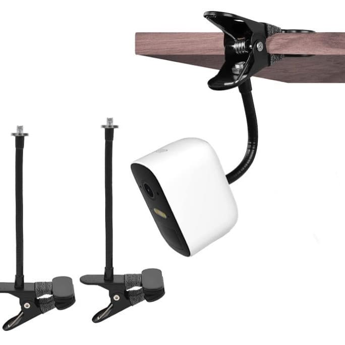 Suitable for Blink Eufycam1/2 Series Camera Extension Arm Clip-On Bracket, with Multi-Angle Adjustment