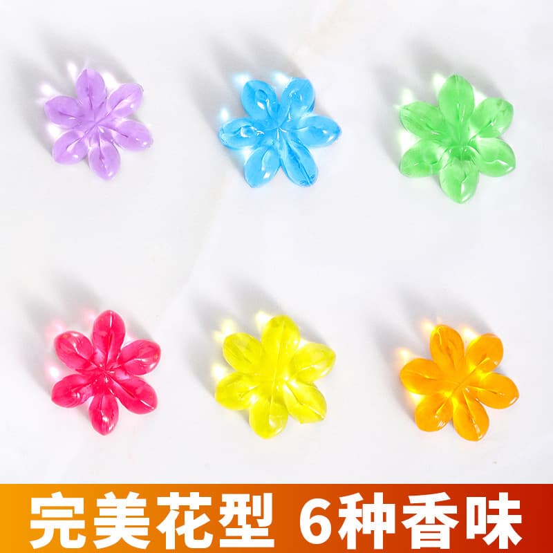 New toilet flower cleaning gel toilet cleaning spirit fragrance bathroom toilet deodorizing toilet deodorizing cleaner