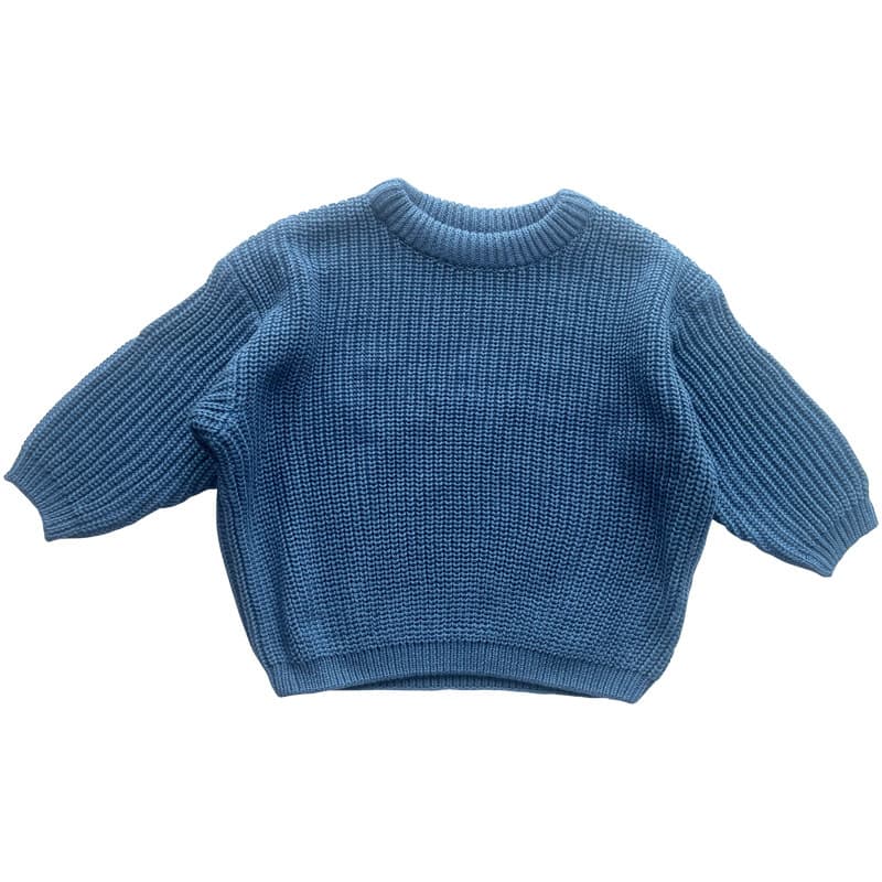 Cross-Border Best-Selling Children's Knit Sweater Girls Solid Color Simple Sweater European and American Fashion Mix Batch Foreign Trade Children's Clothing In Stock