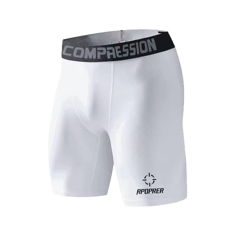 Men's High-Elastic Gym Shorts, Sports Suit, Running Wear, Basketball Compression Training Clothing, Base Layer Gear