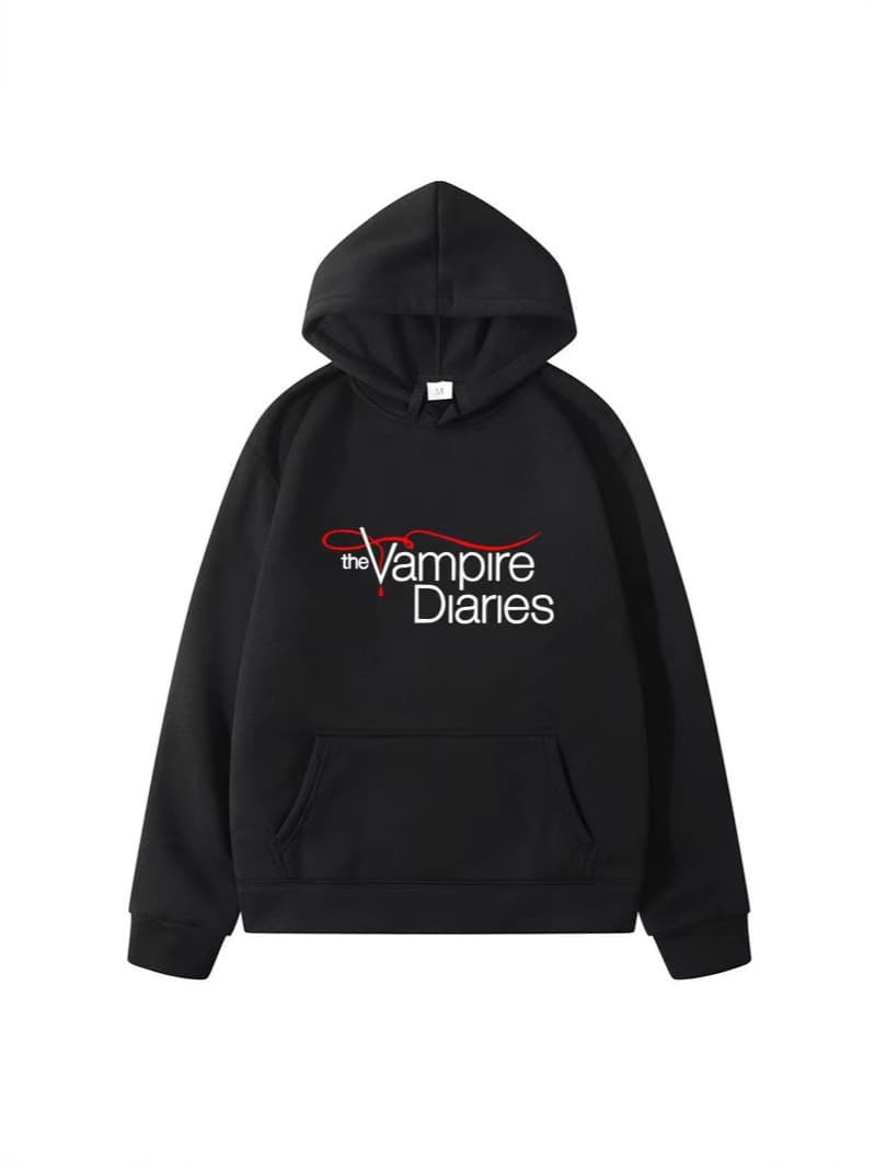 The Vampire Diaries 2D Printed Fashionable Unisex Hoodie