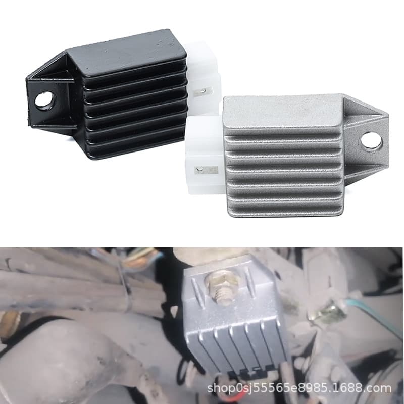 ATV Dirt Bike GY6 Scooter Parts 50-125CC 4-Pin 12V Half-Wave Voltage Regulator Rectifier