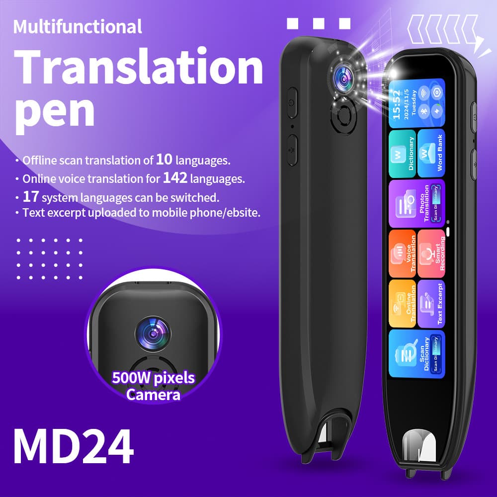 Meng Dou New Voice Translator Pen Cross-Border Edition Photo Translation Pen Factory