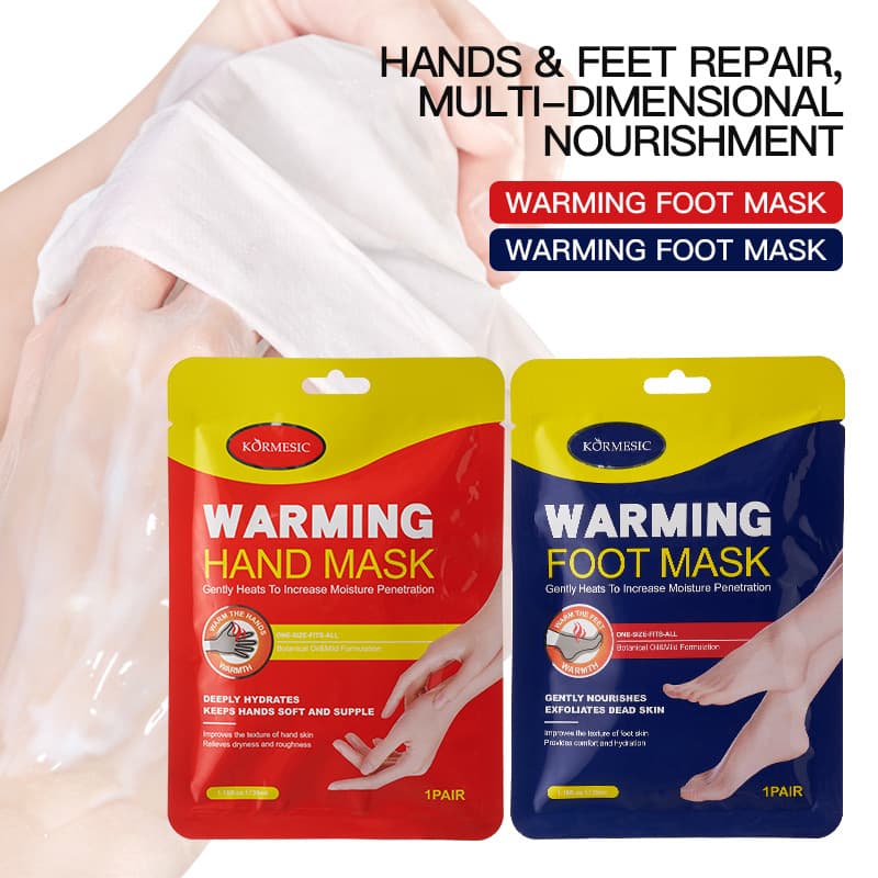 Vaseline Niacinamide Heat-Activated Hand Mask Hand and Foot Care Moisturizing Cross-Border Trade Manufacturer