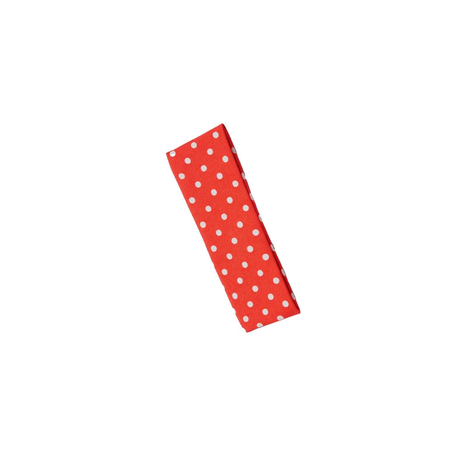 Christmas Red Polka Dot Headband Yoga Stretchy Polka Dot Headband Elastic Cotton