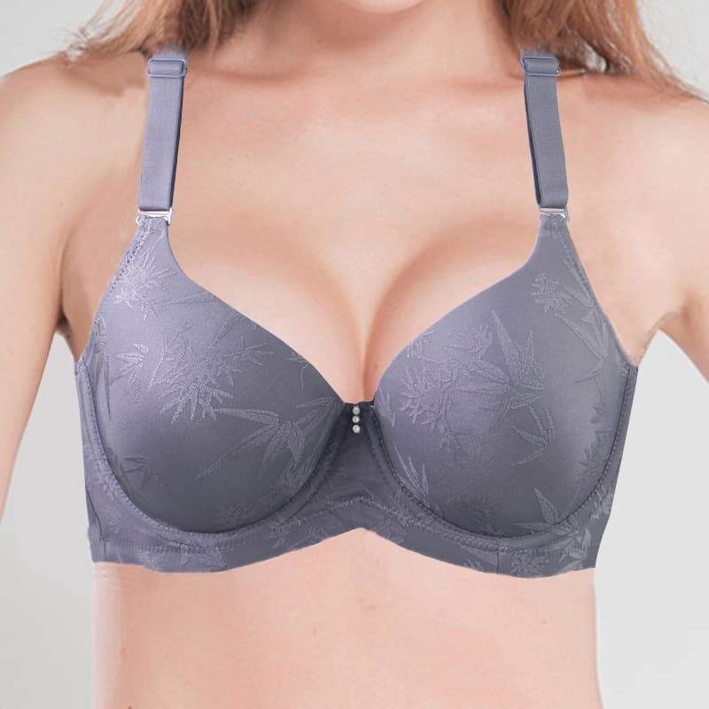 2025 Foreign Trade Cross-border Adjustable Plus Size Bra for 200 Jin Heavy Women, Lace Breathable Bra