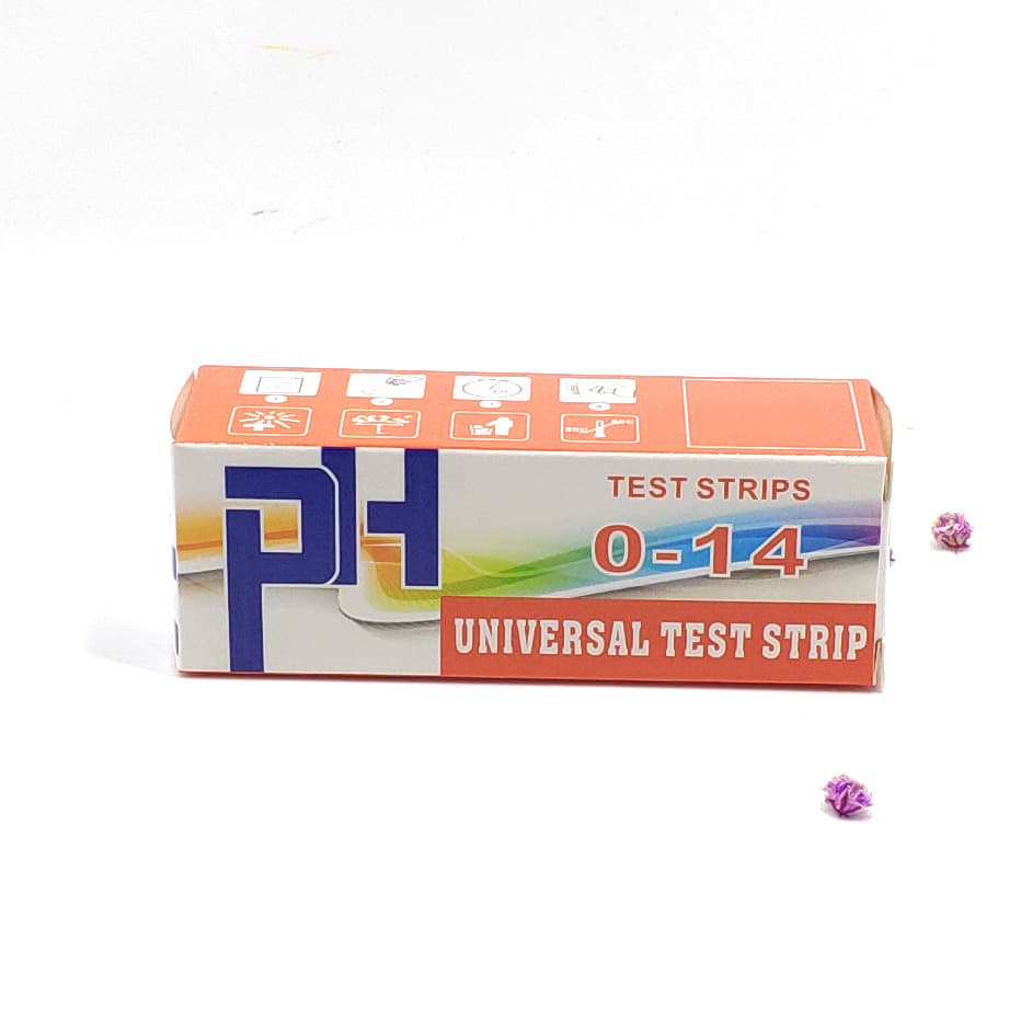 DF Tube Pack of 150 PH Acid-Base Test Strips for Alkaline, Acidic Urine, Saliva, Litmus Test Strips 0-14 Wide Range