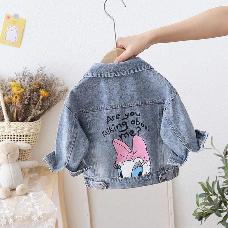 Boys and Girls Spring/Autumn Denim Jacket 2025 New Mickey Fashionable and Stylish Outerwear