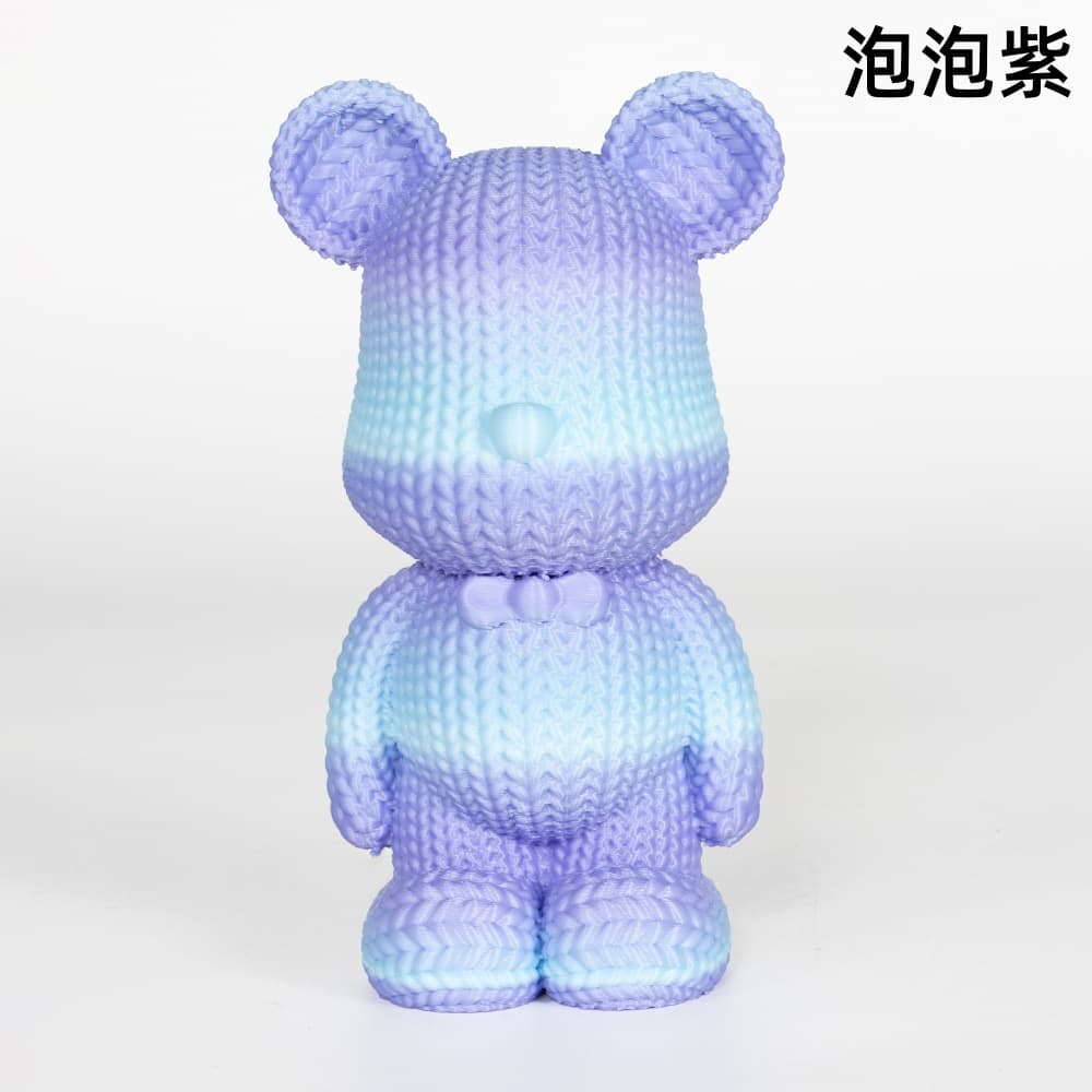 Bubble purple pla 3D printing filament 1.75mm1kg stable output Tuozhu Chuangxiang 3D and other uses