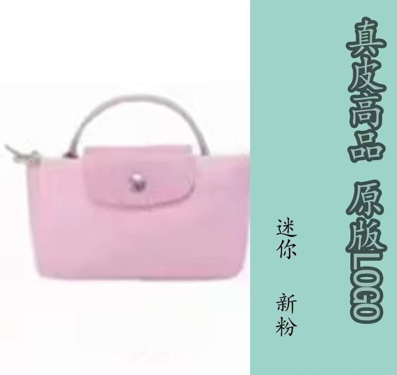 High-quality Longxiang Mini Bag Nylon French Dumpling Bag Versatile Handheld Crossbody Bag Women's Casual Commuter Bag Lightweight