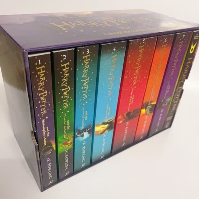 Harry Potter Box Set English Original 1-8 Complete Collection J.K. Rowling Harry