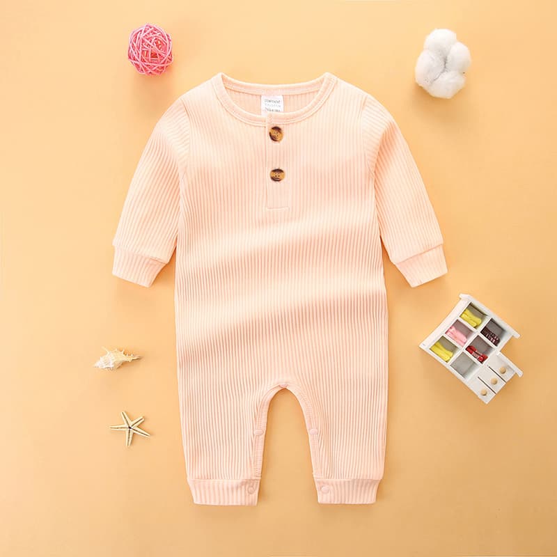 Baby Bodysuit Spring/Fall Long Sleeve Romper 3 Months 6 Months Newborn Infant Girls Fall Outfit