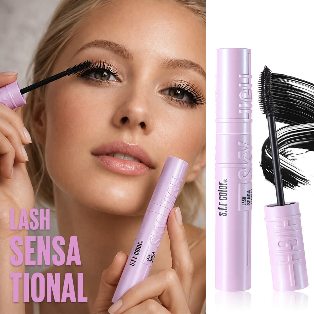 s.f.r cross-border mascara, slim and long-lasting, thick and non-smudging, long-lasting curling eyebrow mascara, natural and three-dimensional