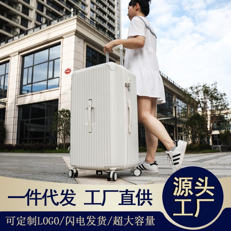 Large Capacity Password Luggage for Women, Ins-Popular Spinner Travel Suitcase, Thickened Suitcase, Factory Direct