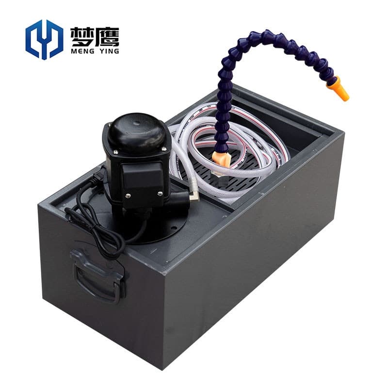 Machine Tool Cooling System Water Pump Drill Milling Machine CNC Bench Drill Wire Cutting Tapping Lathe Machine Water Tank Set