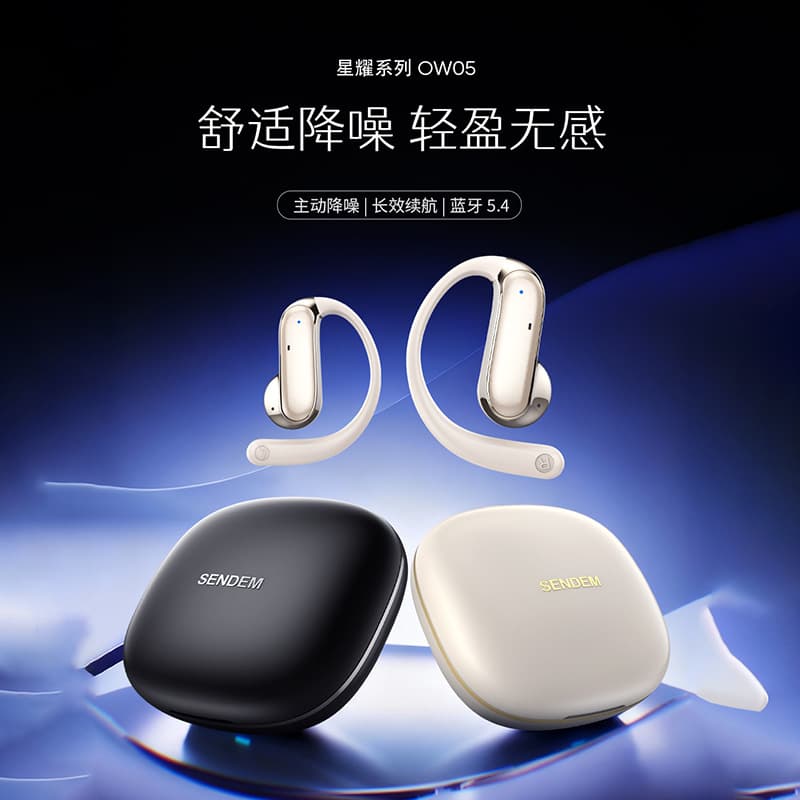 2026 New Bluetooth Earhook Earbuds True Wireless Bluetooth Earphones Ultra-Long Battery Life Sports Call Bluetooth Headset