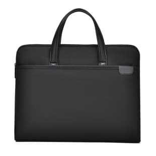 Factory Direct High-end Simple Business Bag for Men 15.6 Inch Laptop Bag Large Capacity Meeting Bag