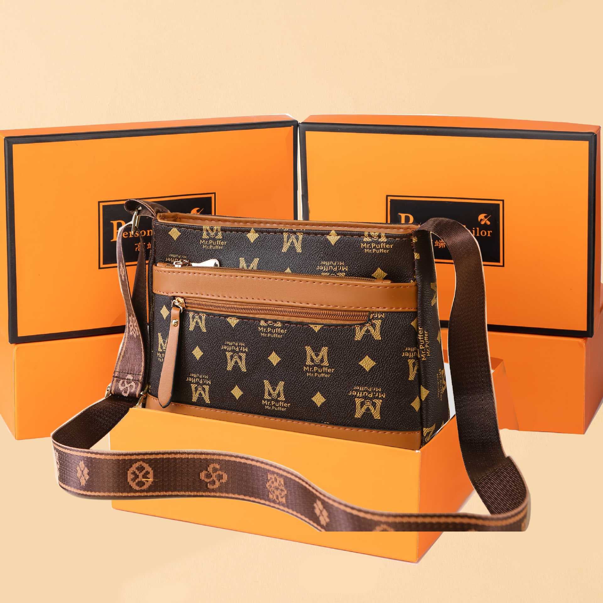 Guangzhou Women's Bag 2025 New Crossbody Bag Trendy Generation Bag Temperament Versatile Soft Leather Large Capacity Shoulder Bag Wholesale
