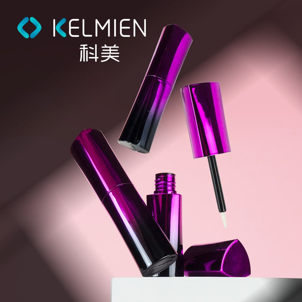 Kemei Factory Direct Mascara Tube Eyebrow Eyelash Growth Serum Gel Empty Pen Tube Bottle Cosmetic Soft Tube Packaging Wholesale