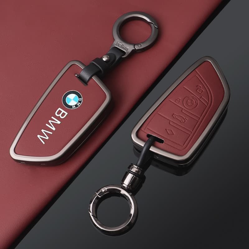 For BMW 5 Series Key Case 3 Series X5 X3 Series Blade X2/X1 Car Cover 525 530 Car Accessories Metal Buckle