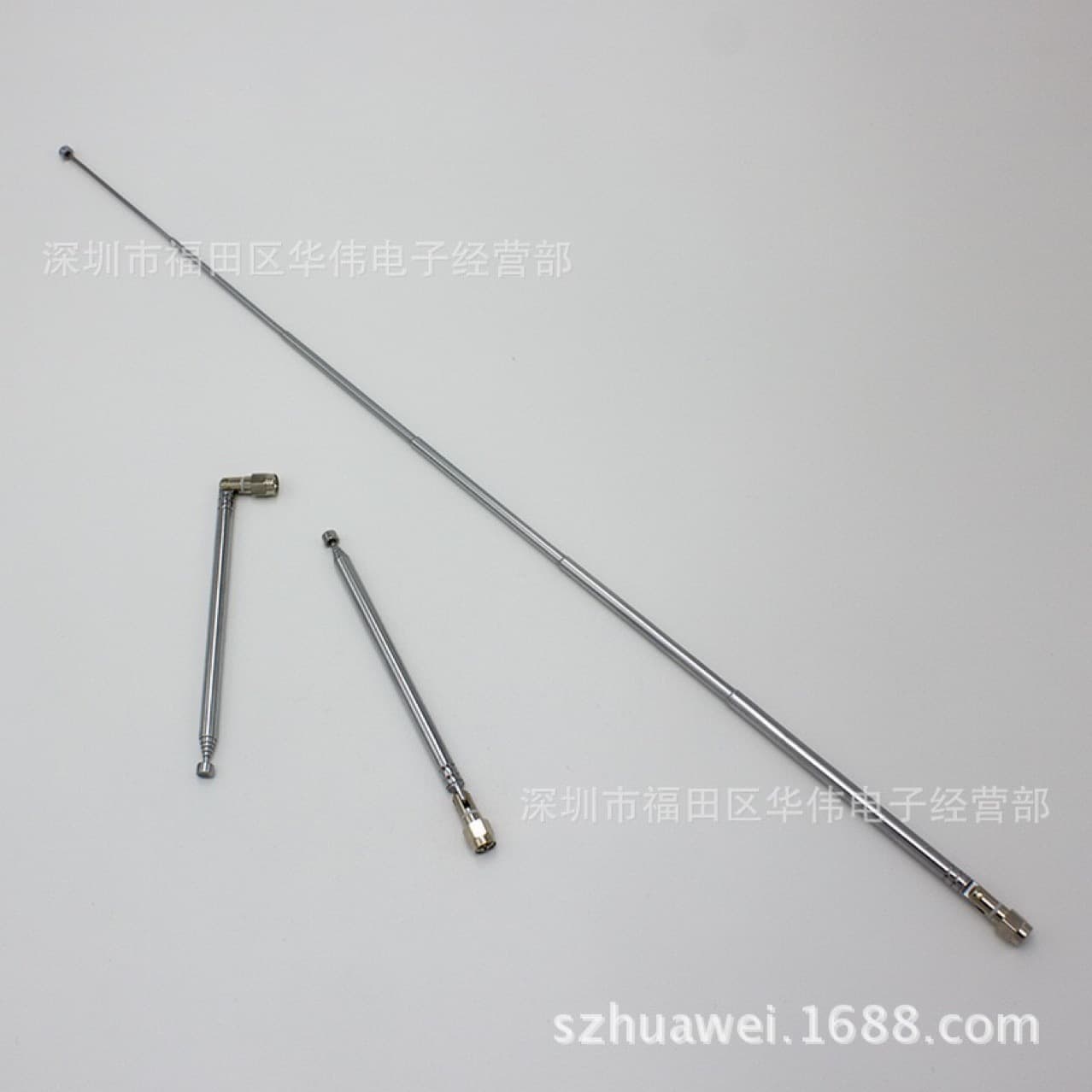 SMA Telescopic Antenna 6094-6 Sections LimeSDR HackRF Compatible Frequency Range 40MHz-6GHz 50Ω