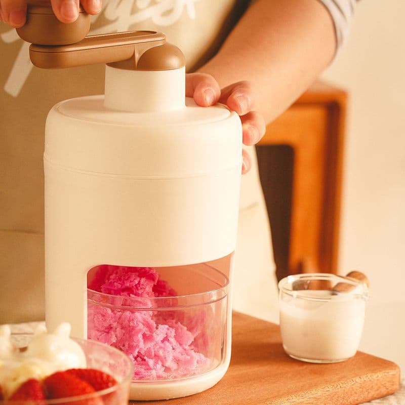 German shaved ice machine household small manual ice sand hail ice hand-made continuous ice machine ice crushing artifact