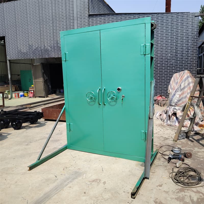 Refuge Chamber Door Explosion-Proof Airtight Steel Grille Door Mine Underground Fire Coal Mine Tunnel Waterproof Airtight Door