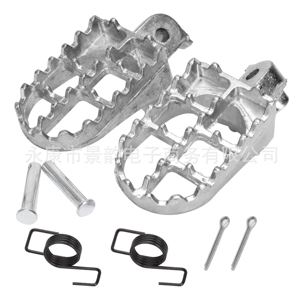 Kids Dirt Bike Foot Pegs Pedals Front Footrests for Yamaha PW50 PW80 TW200