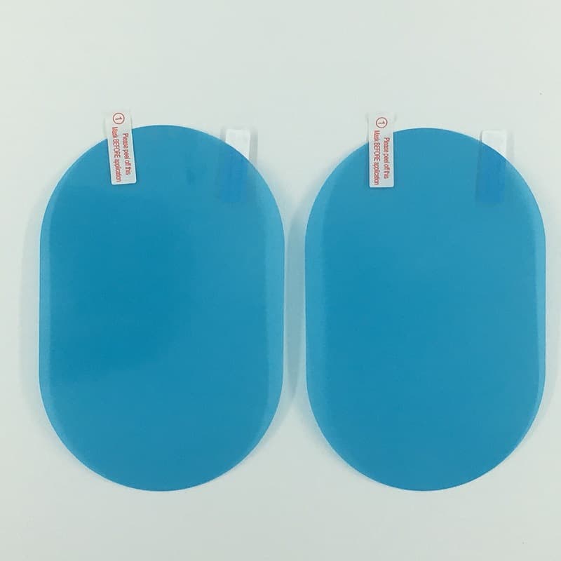 Car Rearview Mirror Rain Repellent Film, Anti-Fog Clear Water Rain Film for Trucks and Sedans, Side Window Water Repellent Film