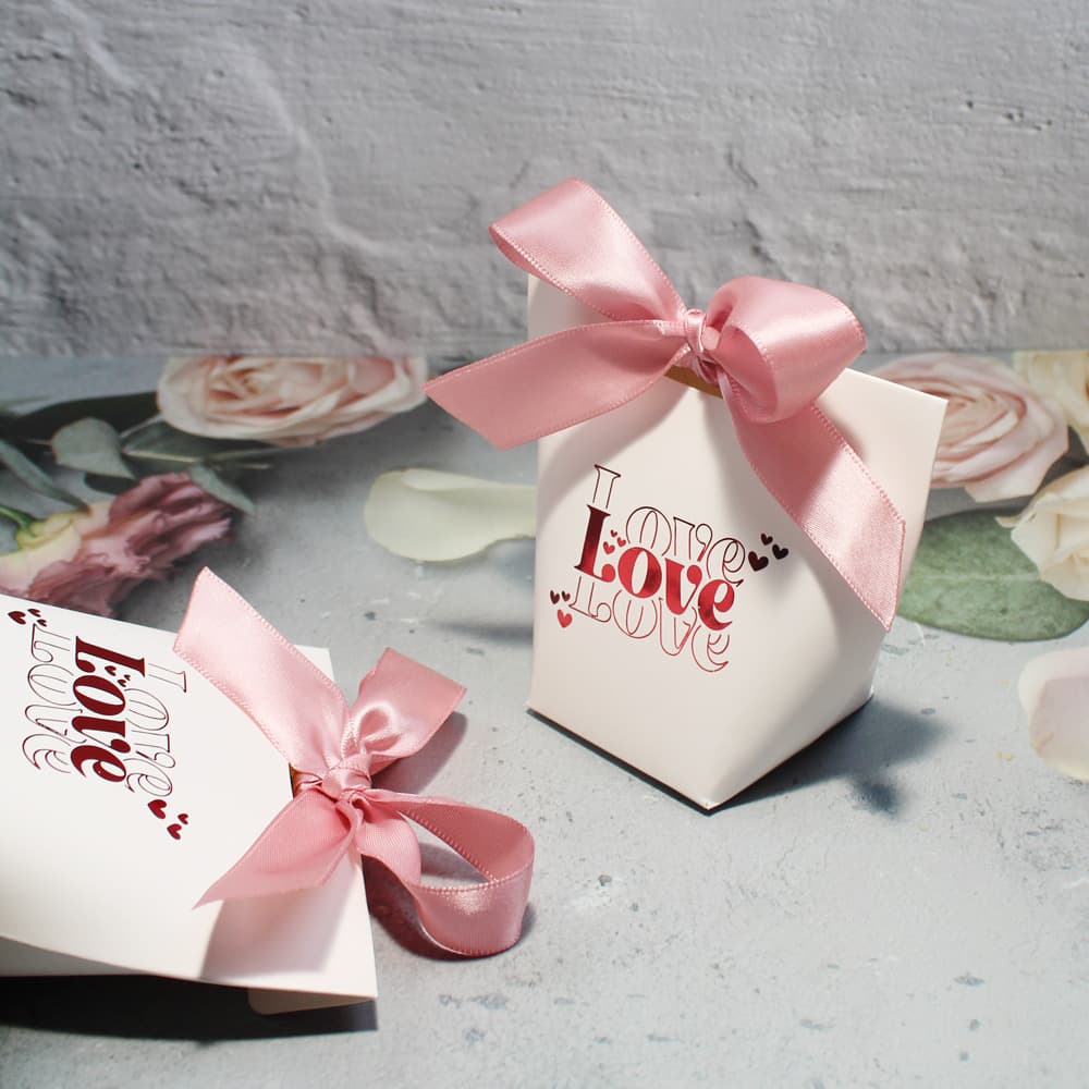 Shein Temu Romantic Love Wedding Candy Box Valentine's Day Party Chocolate Candy Box Souvenir Gift Box