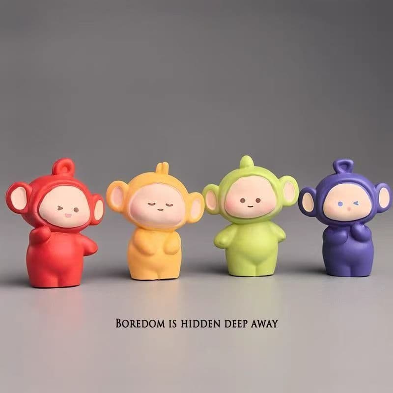 Bored, Place a Few Tiantian Babies for Companionship Cute Healing Mood Relief Japanese-style Desk Mini Ornaments