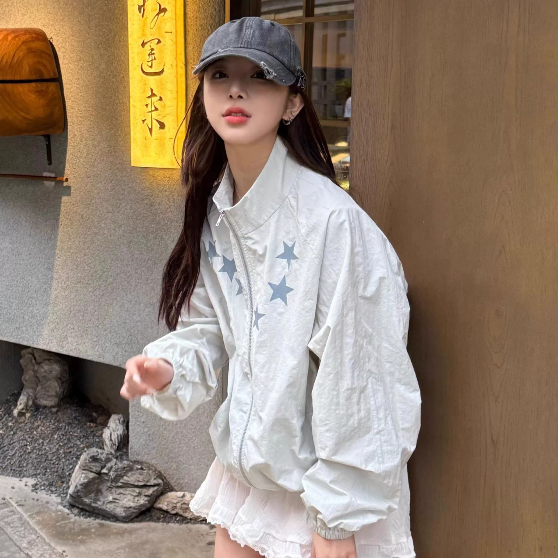 Summer Breathable Stand Collar Sports Sun Protection Jacket Women 2026 New Loose Outdoor Lightweight Casual UV Protection Coat Top