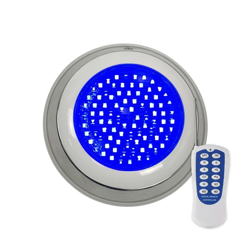 IP68 waterproof LED swimming pool light RGB 6w 12w 15w stainless steel wall mounted underwater light