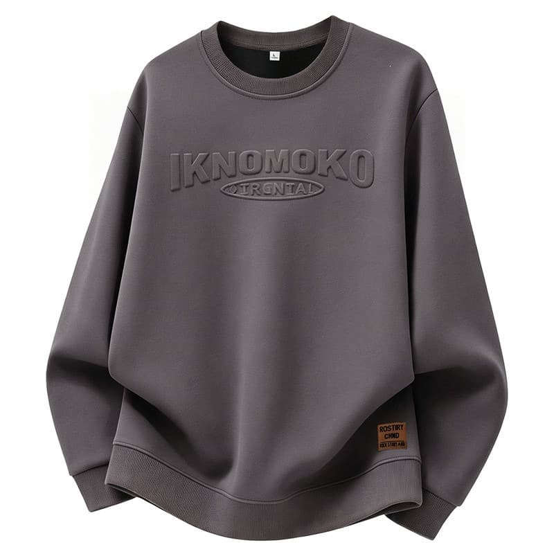 【Plus Size Hoodie M-8XL】2026 New Arrival Printed Hoodie for Men with 3D Line Design, Loose Fit, Autumn