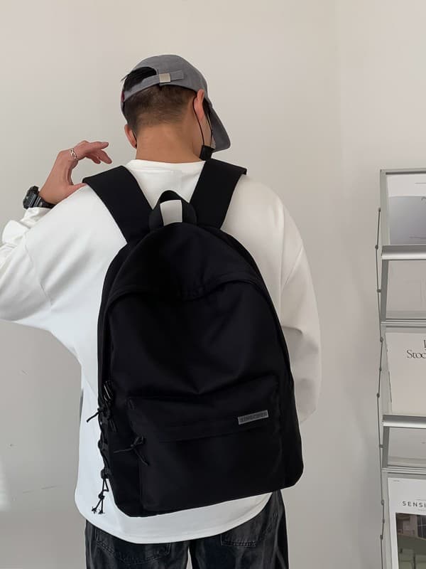 2026 New Men's College Student Large-Capacity Backpack Casual Travel Daypack for Men and Women