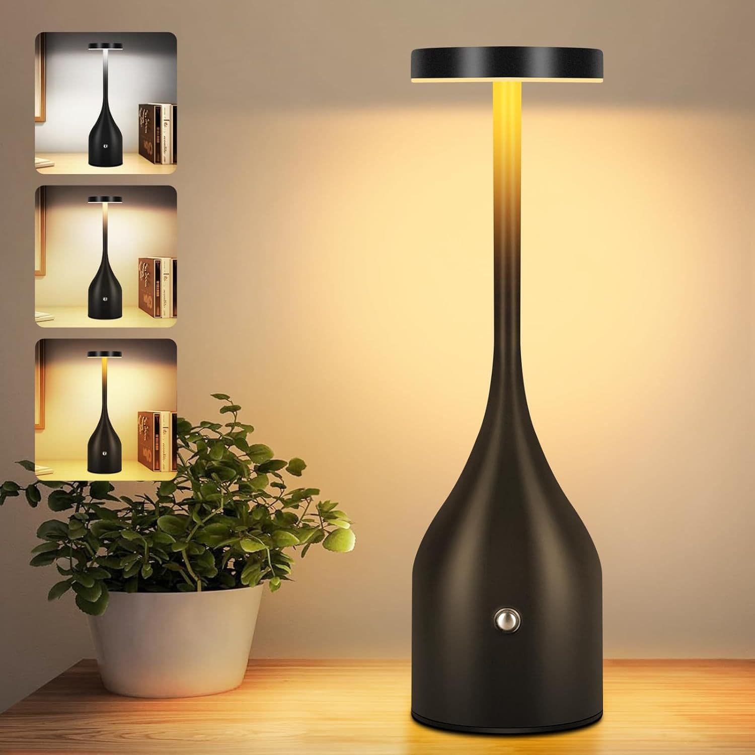 Exclusive patented charging desk lamp, Amazon bestseller, bedroom ambiance light, factory direct supply, viral home use