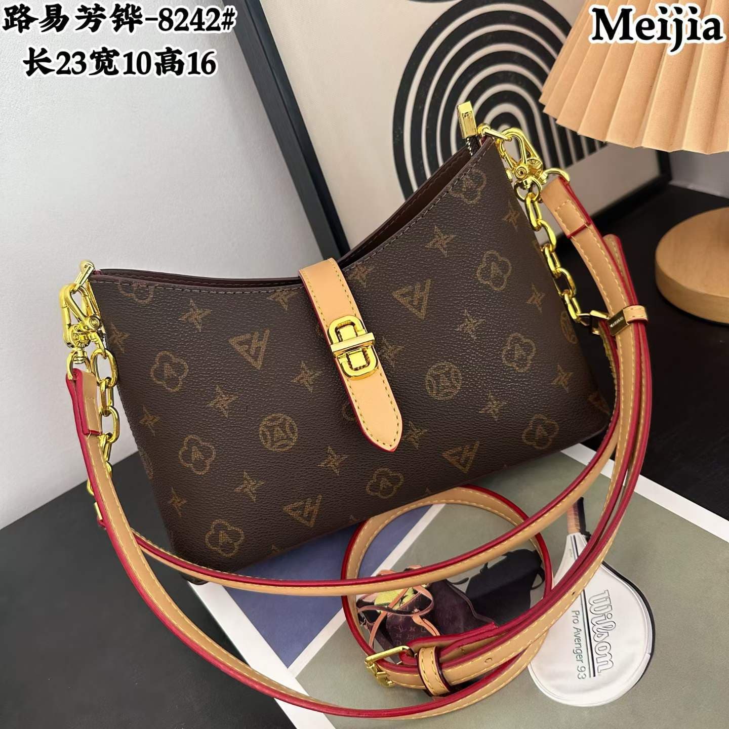 Louis Fanghua cross-border best-selling women's bag 2026 new letter printed shoulder crossbody bag handbag bags wholesale
