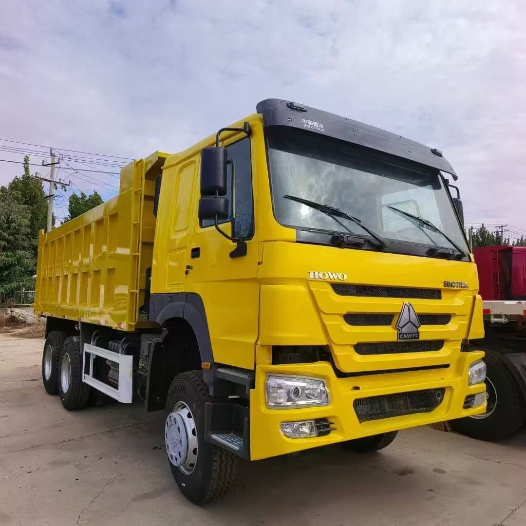 Cross-border Howo dump truck front four rear eight cargo transport dump truck HOWO tipper engineering vehicle available