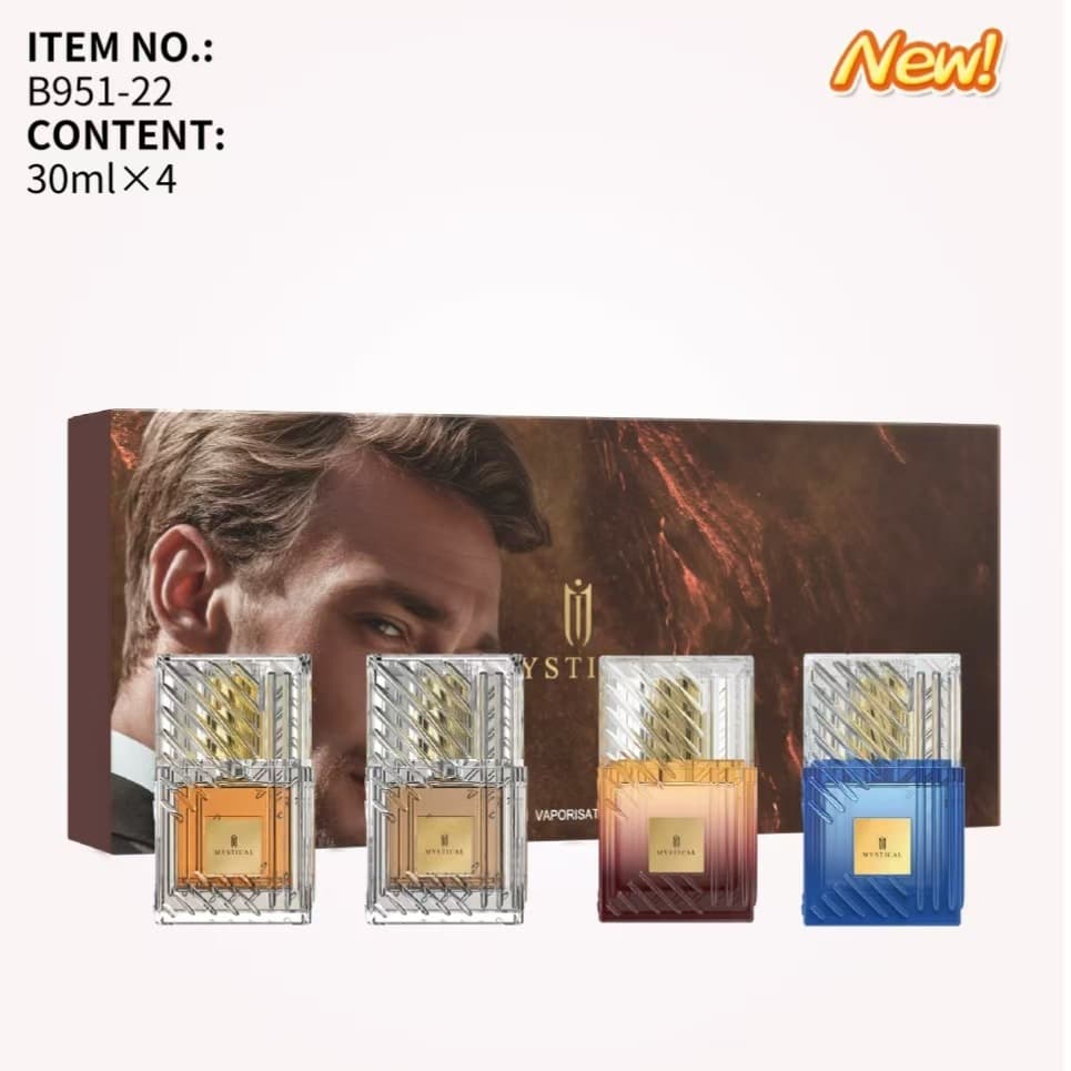 Cross-border source gift box perfume set Middle Eastern Arabian multi-fragrance long-lasting mini perfume