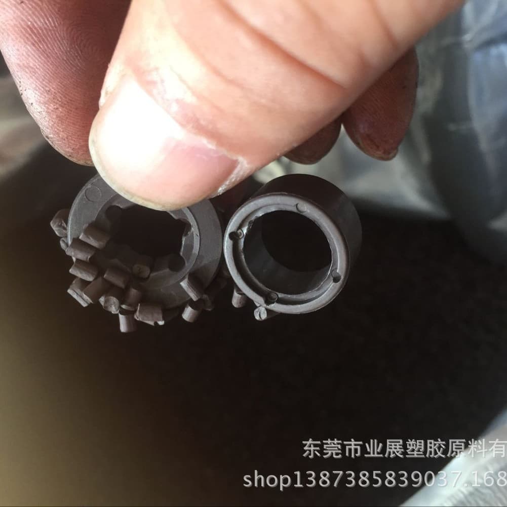 Magnetic Plastic Nylon PA612 with Ferrite Magnet Nylon Injection Molding Magnetic Conductive Plastic Wear Resistant