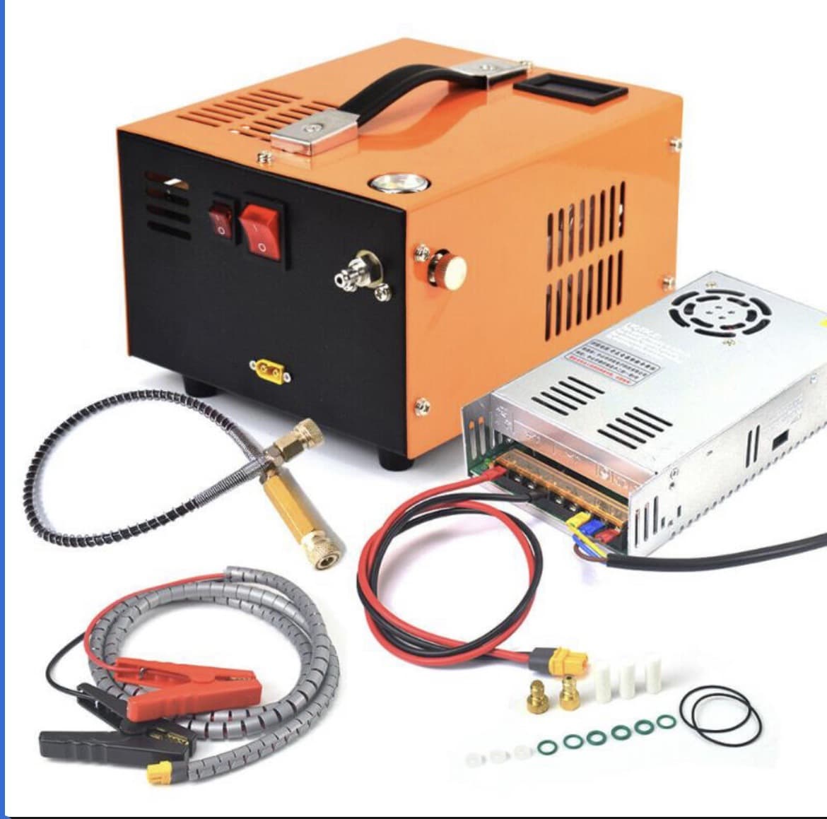 Factory Direct Scuba Breathing Air 30MPa Compressor PCP Inflator 12V Air Pump High Pressure Pump Diving