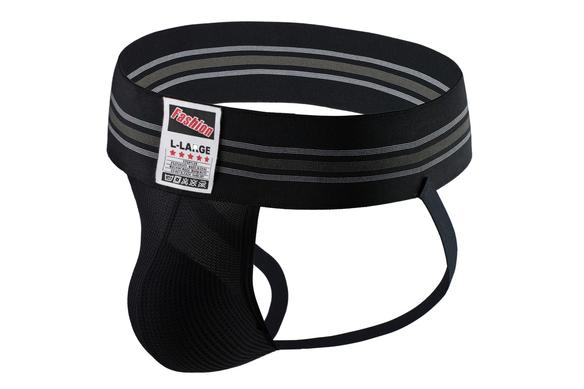 Men's Underwear Thong Sexy Mesh Breathable Hollow Double Strap Men's Briefs